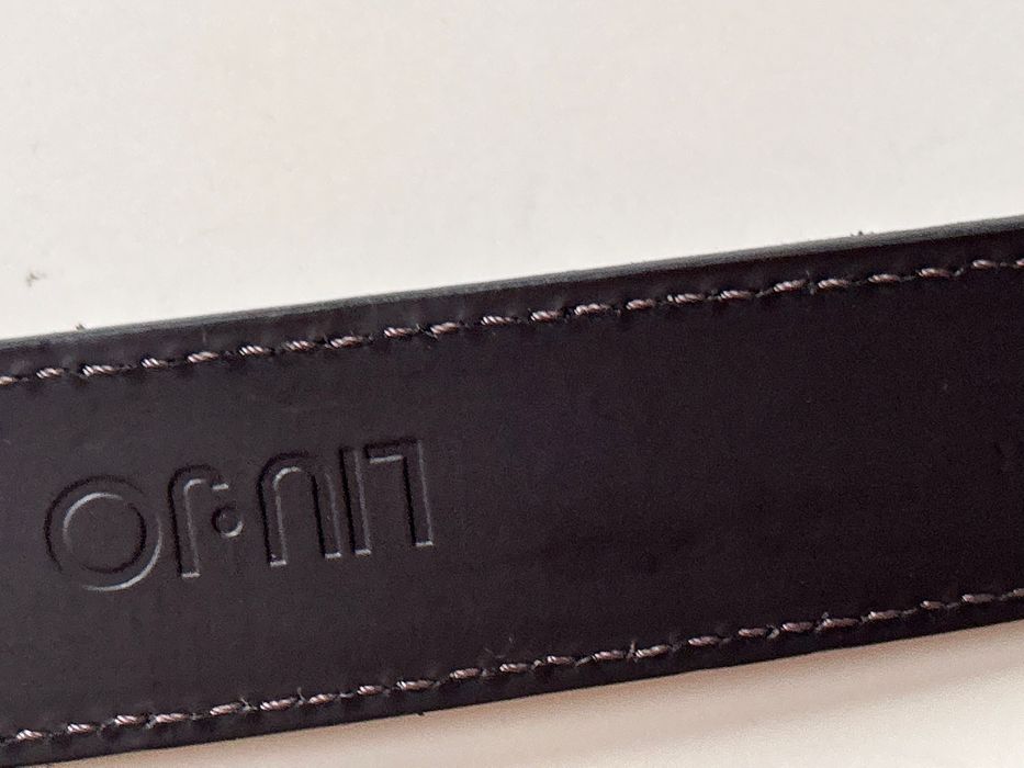 Liu Jo тъмно кафяв кожен колан