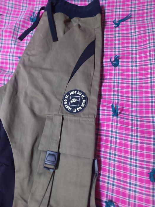 Pantaloni trening Nike bumbac cu material blug subțire mărimea S.