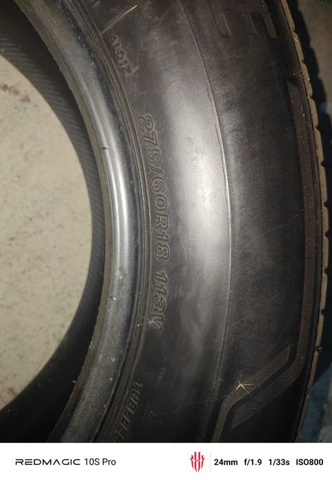 Bridgestone 275/60 R18 лето