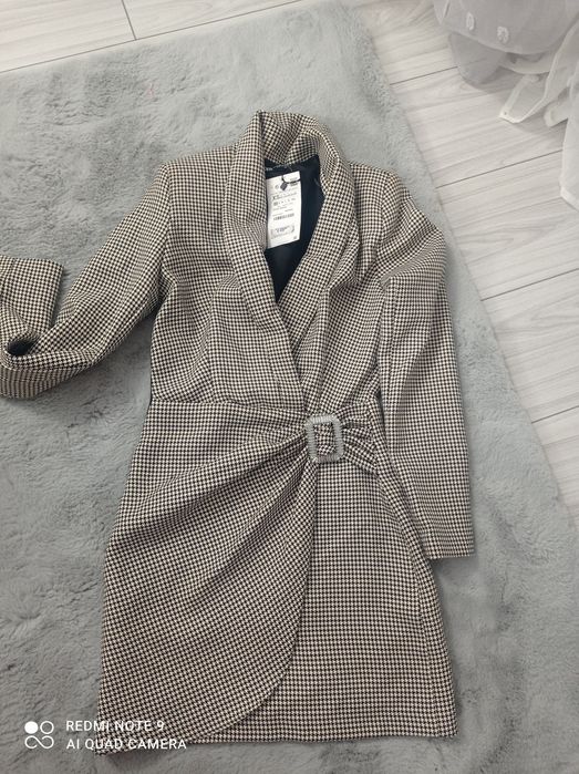 Rochie Zara, stofă, măsură s, nouă cu etichetă