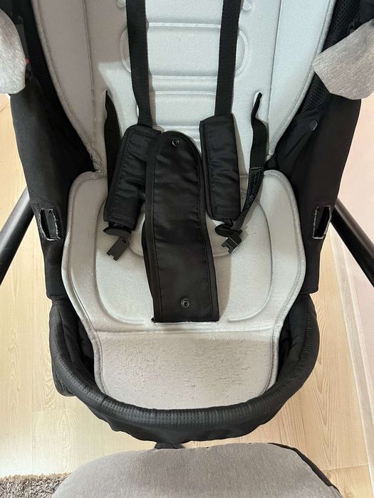 Бебешка количка 2 в 1 Riko Side Grey Fox