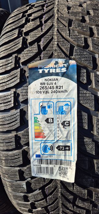 265 45 21 Anvelope de iarnă Nokian