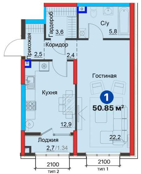 Maftun Makon бизнес класс с кадастром за 64 576у.е.