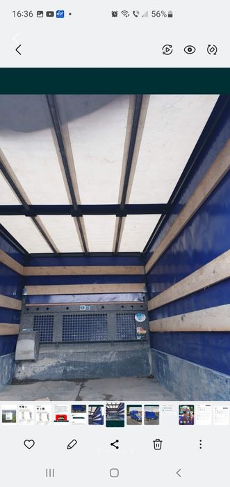 Super Ofertă: Prelată Ford Transit + Schelet Metalic Complet (\(2.1 \times 3.3\) m)