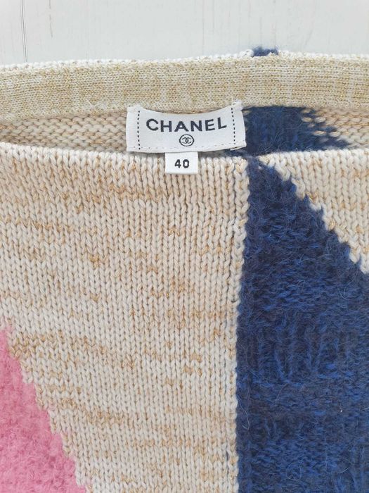 Плетен пуловер CHANEL