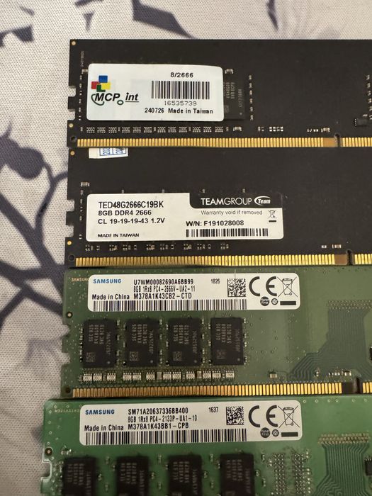 Продам Оперативную память DDR4 ОЗУ
