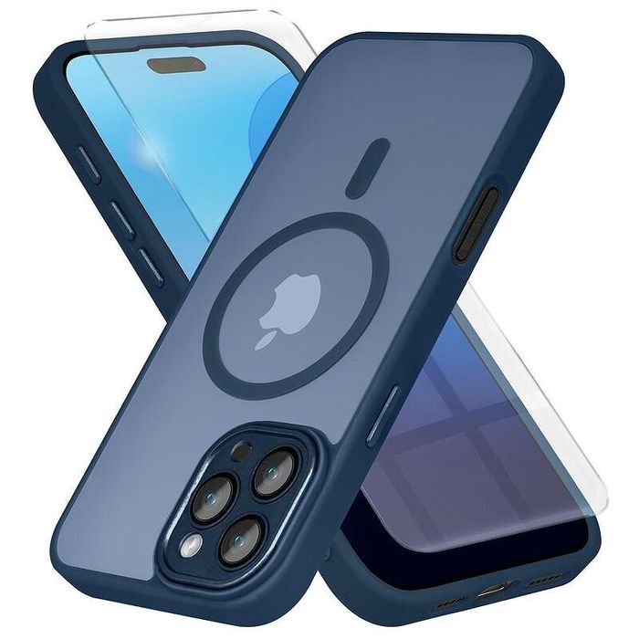 Матов MAGSAFE Кейс за Apple iPhone  17 Pro / 16 /16 Pro / 15 Pro / Plu