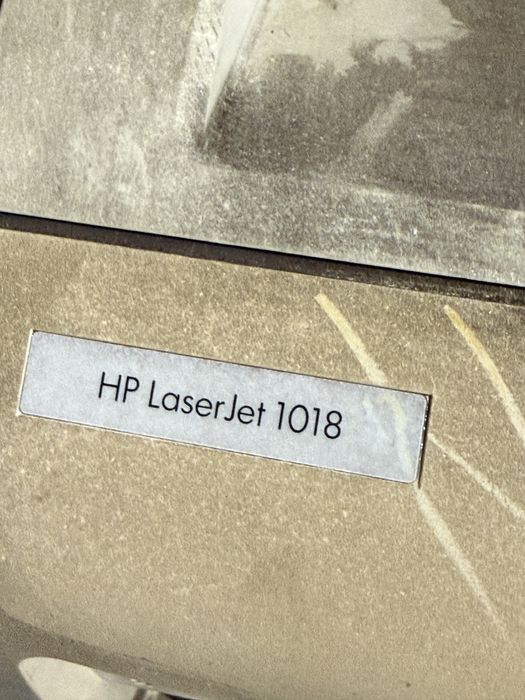 Принтер рабочий HP LaserJet 1018