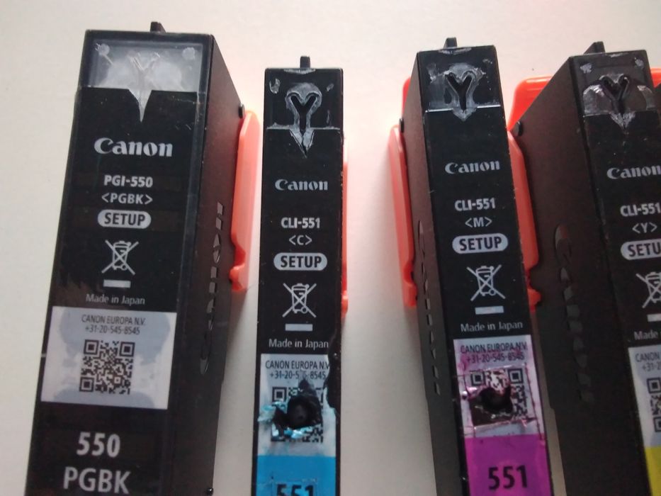 Празни касети за принтери канон-за презареждане в домашни условия