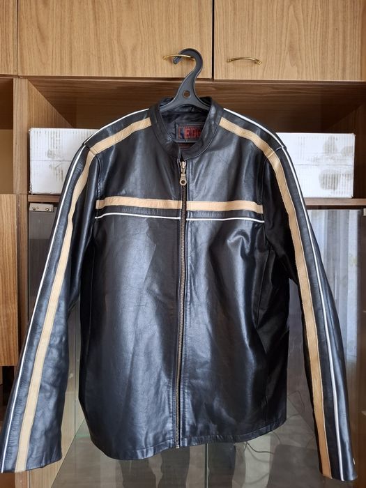 Кожаная куртка натуральный