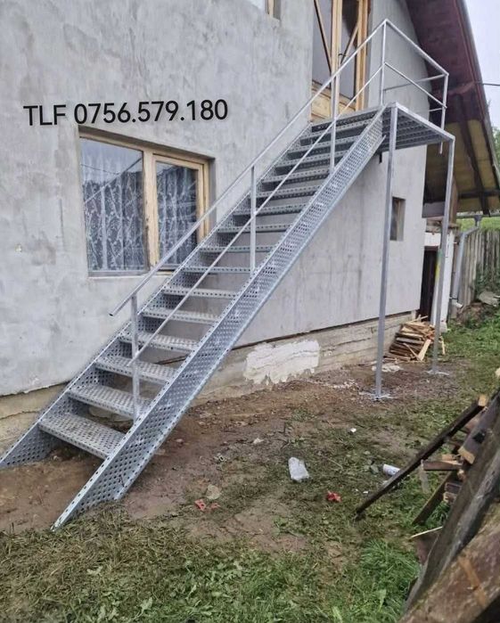 scari metalice zincate