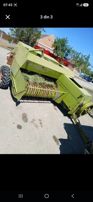 Vand presa claas markant