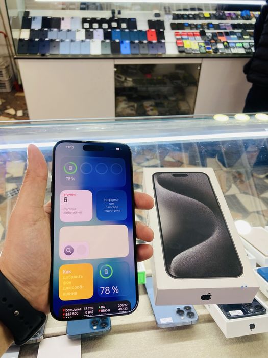 iPhone 15 Pro Max 256 gb 100%