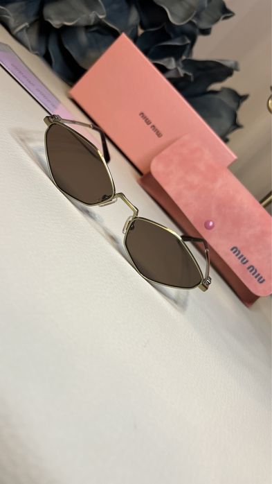 MIU MIU  MU56ZS ochelari de soare noi rame de ochelari lentile