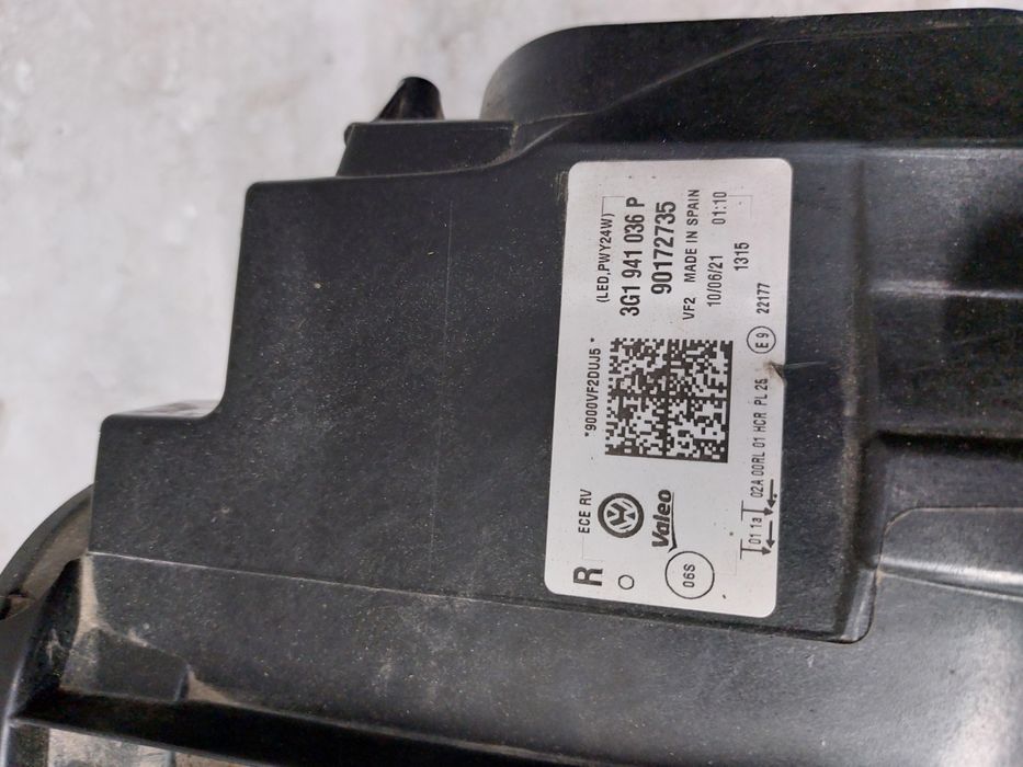 faruri far stanga dreapta volkswagen passat b8 3g facelift full led