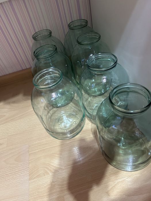 Банки стеклянные 3х л