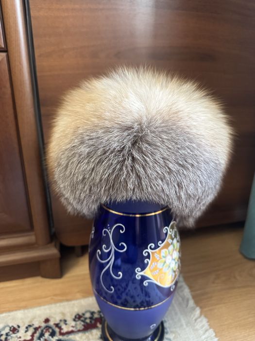 Шапка новая песец