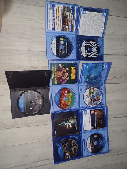 Продам игры пс 4 пс5
