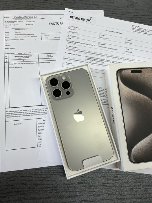 IPhone 15 Pro Max, 256 Gb, Sigilat, Neverlock
