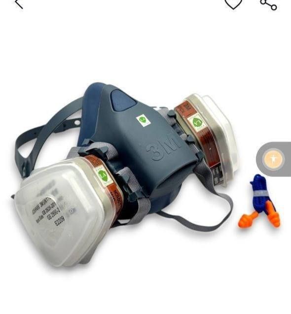 Респиратор Маска 3М 7502 Производства США ОРИГИНАЛ из Первых рук Оптом