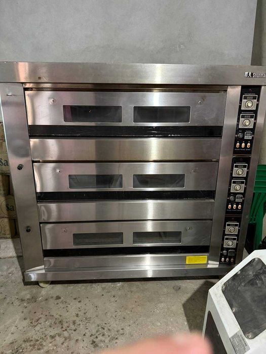 Туркияда и/ч хамир кориш ва 108 колип нон пишириш печкаси сотилади