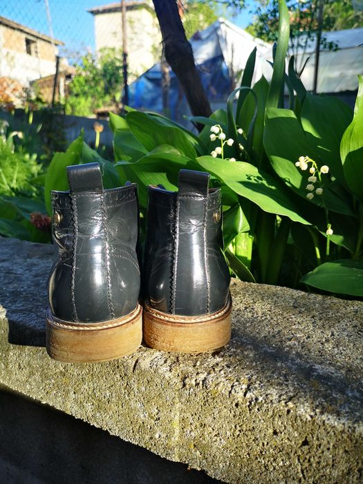 Боти/високи обувки от естествена кожа Tommy Hilfiger