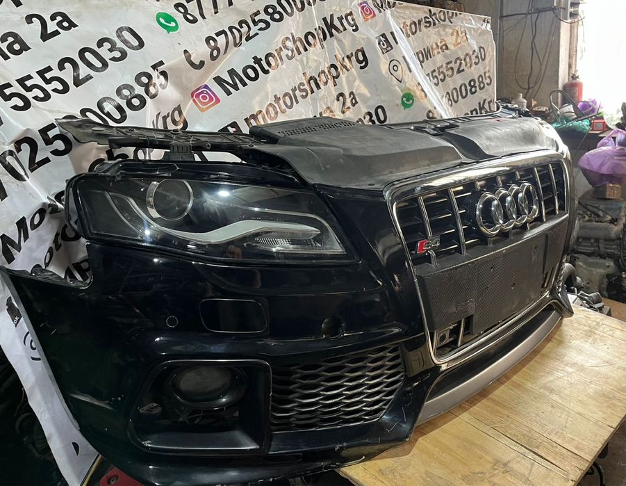 Ноускат ауди A4 B8 рест миниморда S4