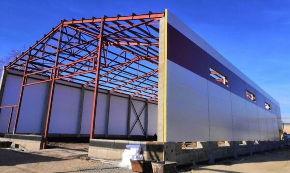 Sendvich panel pod klyuch. Сендвич панел под ключ.