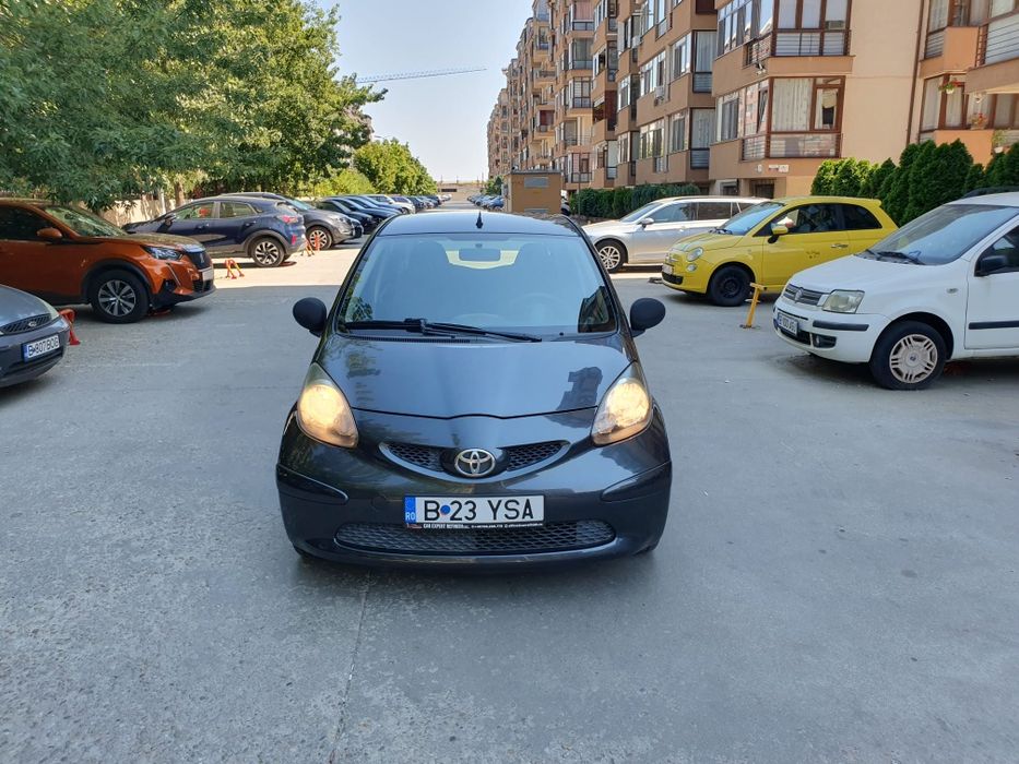 Ocazie Toyota Aygo 4 uși an 2009 benzina 1.0 în stare foarte bună km reali