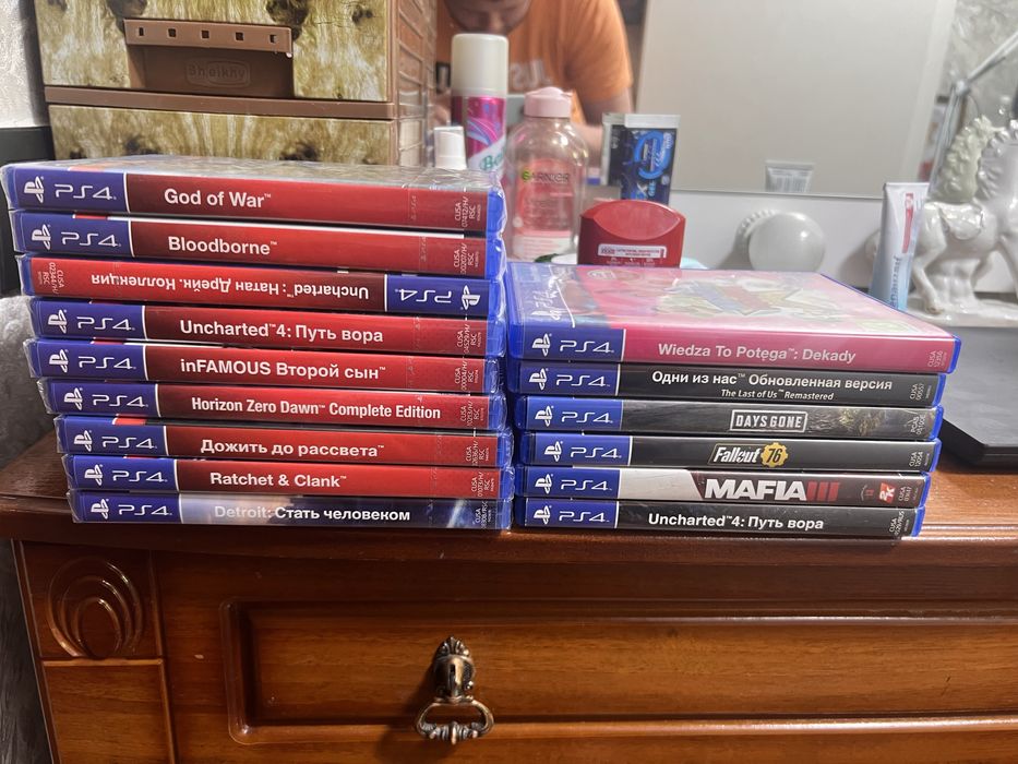 Диски ps4 новые запечатаные и бу