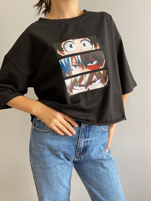 Стильные футболки, аниме, релакс...