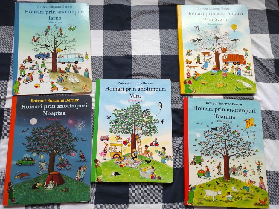 Hoinari prin anotimpuri toate volumele. 160 lei toate.