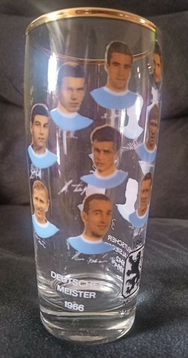 Pahar de colecție fotbal 1960 Munchen 250 mm