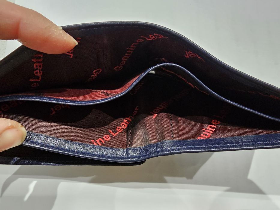 Кожен мъжки портфейл West Polo