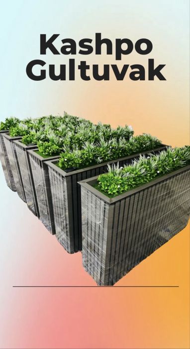 Kashpo Premium DPK dan yasalgan.