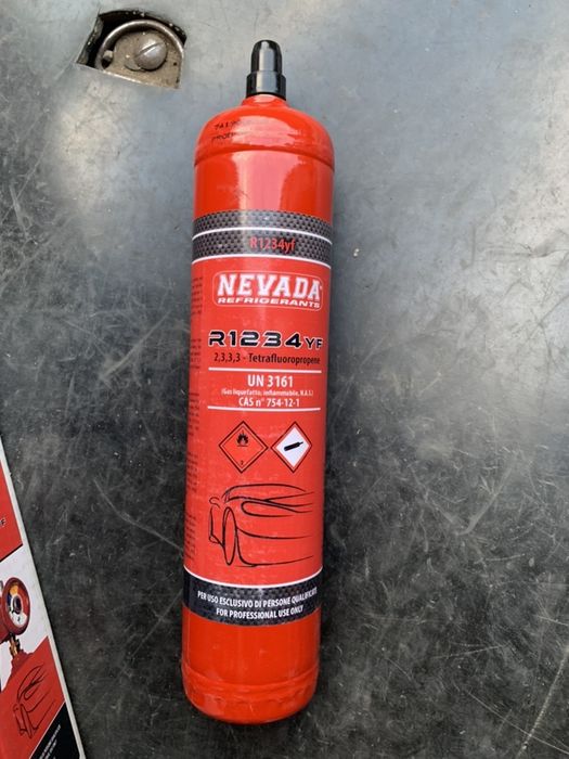 Butelie Freon nevada refrigerant R1234yf 950g sigilat nou cupla ceas