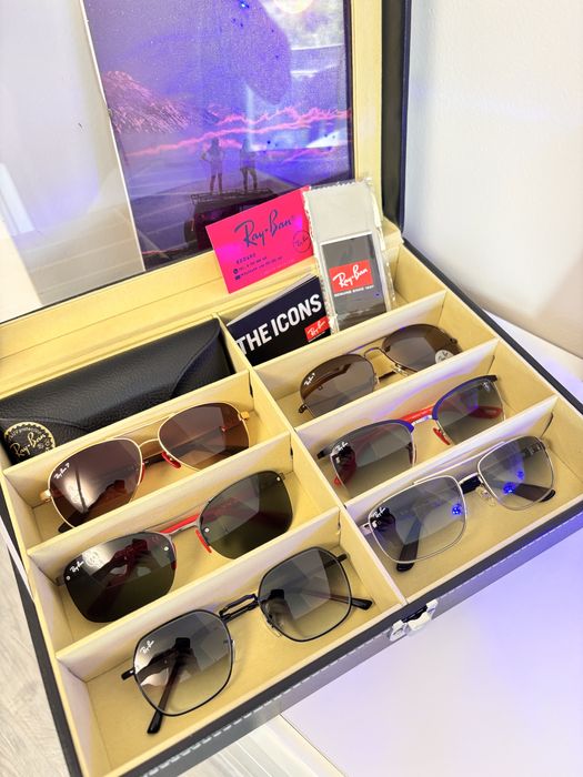 Colecție de Ochelari RayBan (Iconic | Polarizati | Ferrari) • Sunt Noi