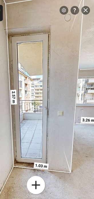 Врата дограма за тераса - неизползвана и демонтирана в отлично състоян