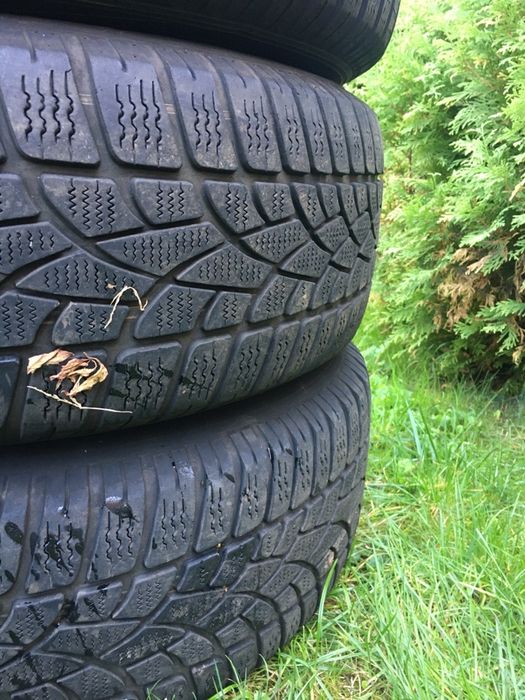 4бр. оригинални джанти VW 16" 5x112 + зимни гуми Dunlop 215/65/16