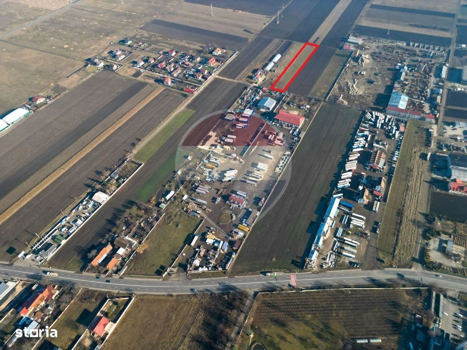 Teren Brasov - destinație industrială PUZ hala service auto