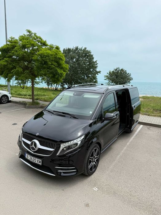 Бус под наем Mercedes-Benz V - клас от "NEXT5 Rent A Car" във Варна с професионален шофьор