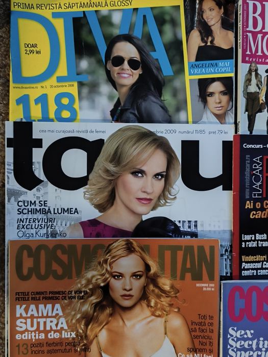 Reviste glossy de colectie