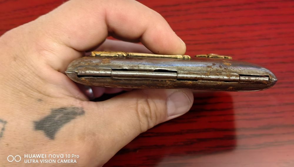 Рядка колекционерска царска табакера Храброст 1915г.