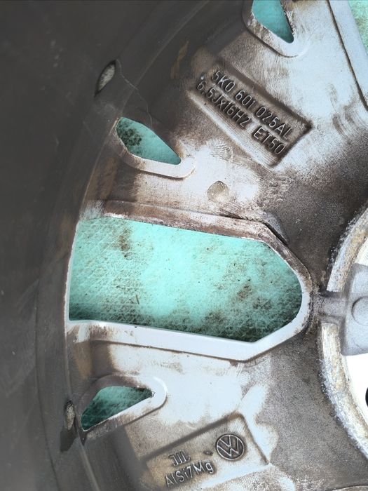 16 цола джанти от Volkswagen Golf 5/6/7  Caddy T-Roc