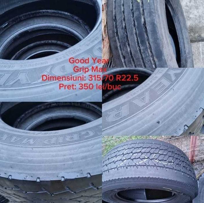 Anvelope camion/tir R22.5 Continental, Pirelli, Dunlop, Michelin