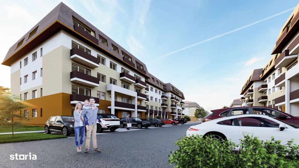 Garsonieră 38,74 mp utili + balcon | Subcetate City 2| Sanpetru-Brasov — fotografia 1