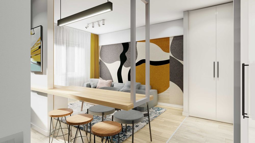 Ap 2 camere 40mp | Finalizat | Comision zero | Eroilor Residence