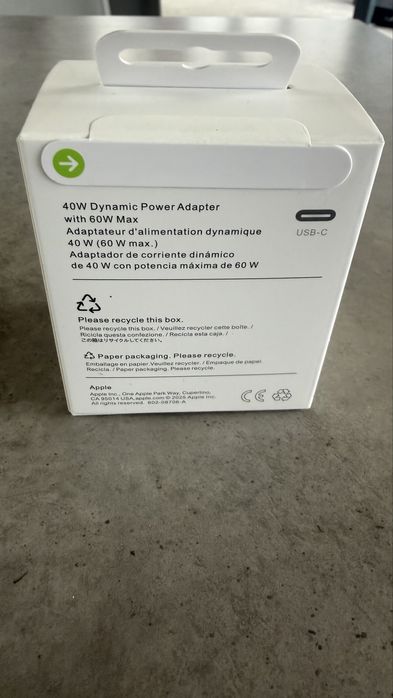 Incarcator Apple 40w adaptive max 60w