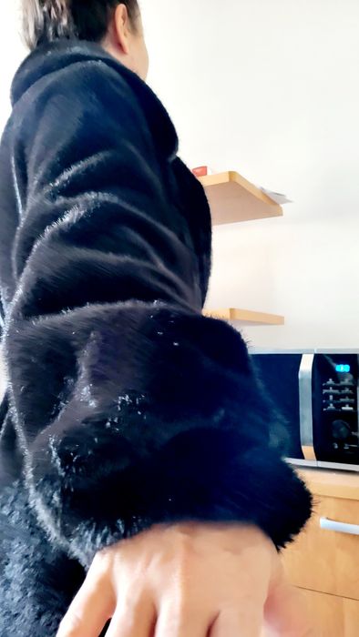 Шуба эко мех новая