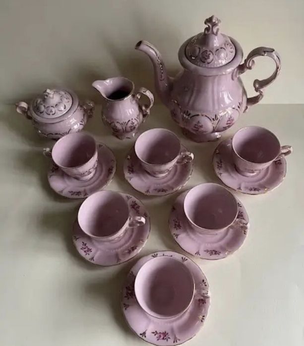 Розов порцелан Чехословакия